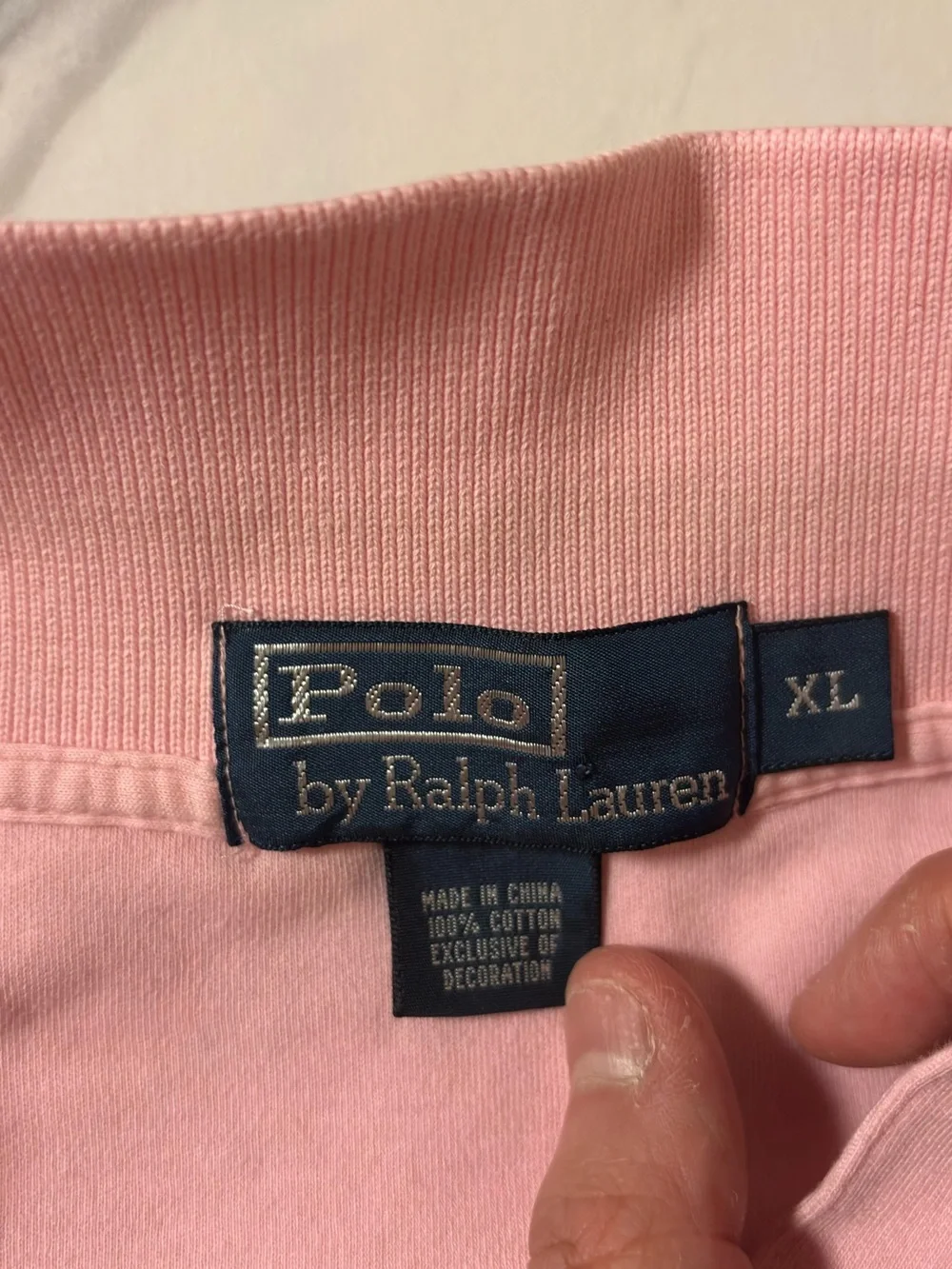 Ralph Lauren Pink Short-Sleeve Polo with Blue Pony